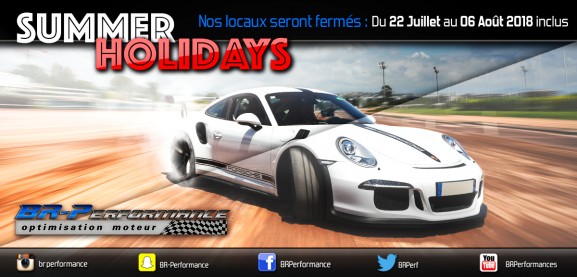 FERMETURE ESTIVALE BR-PERFORMANCE