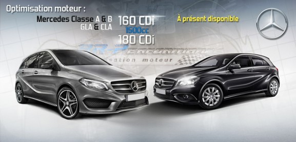 REPROGRAMMATION MERCEDES 160 CDI & 180 CDI (1500cc